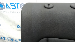 Left rear seat back for BMW 3 G20 19-22, black leather, with armrest, leather has turned white, scratches on plastic, needs cleaning