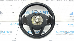 BMW X5 G05 19-24 black leather steering wheel with heating, with paddle shifters, Sport, scratches, dents, needs cleaning