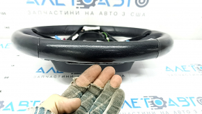 BMW X5 G05 19-24 black leather steering wheel with heating, with paddle shifters, Sport, scratches, dents, needs cleaning