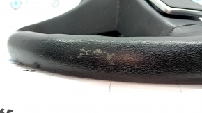BMW X5 G05 19-24 black leather steering wheel with heating, with paddle shifters, Sport, scratches, dents, needs cleaning