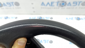 BMW X5 G05 19-24 black leather steering wheel with heating, with paddle shifters, Sport, scratches, dents, needs cleaning