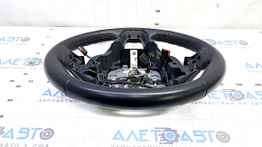 Ford Fusion mk5 17-20 steering wheel, black leather, heated, scratches