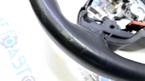 Ford Fusion mk5 17-20 steering wheel, black leather, heated, scratches