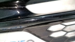 Honda Accord 16-17 hybrid front bumper left side grille under fog lights, with gloss black trim, bumpers, sand