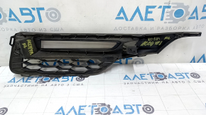 Honda Accord 16-17 hybrid front bumper left side grille under fog lights, with gloss black trim, bumpers, sand