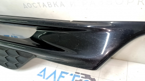 Honda Accord 16-17 hybrid front bumper right side grille under fog lights, with gloss black trim, bumpers, sand