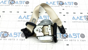 Seat belt, 2nd row, right, BMW X5 G05 19-24, light beige, dry-cleanable