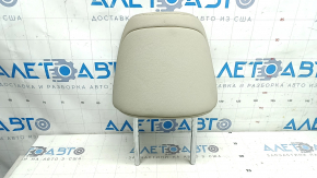 Front left headrest for Honda Accord 14-17, beige leather, dry-cleanable, dented