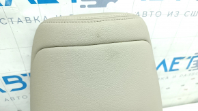 Front left headrest for Honda Accord 14-17, beige leather, dry-cleanable, dented