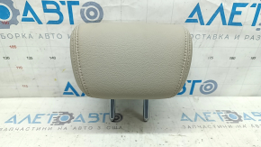 Rear center headrest for Honda Accord 16-17, beige leather, ready to clean