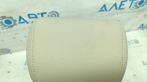 Rear center headrest for Honda Accord 16-17, beige leather, ready to clean