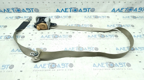 Honda Accord 13-17 driver's seat belt, beige, dry clean, broken