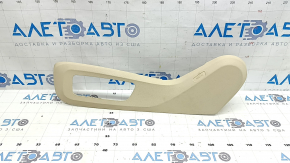 Driver's seat control cover for BMW X5 G05 19-22 Canberra-Beige, for cleaning