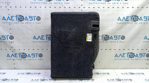 Rear row of seats, upper part, right, Ford Fusion mk5 17-20, black leather, perforation, Titanium, scratch, cracked lock cover