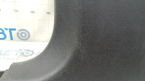 Lower left center pillar trim for Honda Accord 2013-2017, black, scratches