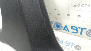 Lower left center pillar trim for Honda Accord 2013-2017, black, scratches