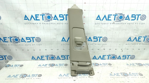 Left center pillar trim, upper belt, Honda Accord 13-17, beige, scratched