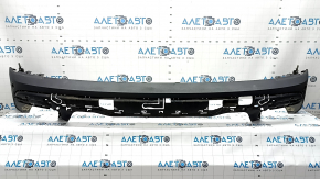 Bare rear bumper for BMW X5 G05 19-24, structured for parking sensors and PMA