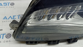 Left front headlight assembly for Lincoln MKZ 17-18, level 7, LED, type 1, sand