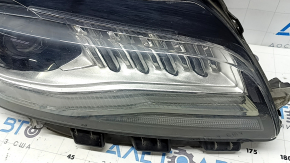 Right front headlight assembly for Lincoln MKZ 17-18, level 7, LED, type 1, sand