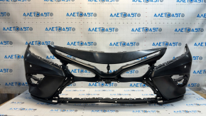 Front bumper bare Toyota Camry v70 18-20 SE\XSE for parking sensors without hook
