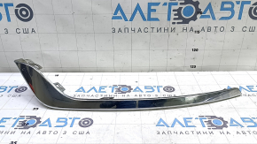Left front bumper molding for Ford Fusion mk5 19-20, chrome, sand