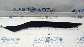 Left rear fender trim for Kia EV6 22-24, gloss black, scratches