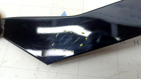 Left rear fender trim for Kia EV6 22-24, gloss black, scratches