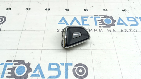 Lincoln MKZ 13-20 chrome steering wheel control buttons, upper right