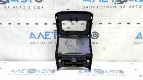Rear center console trim for Ford Fusion mk5 17-20, black, under the air vents, worn