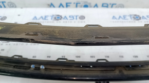 Front bumper lower grille trim for Honda Accord 2016-2017, hybrid, gloss black, scratches, sand, dented, scuffed, broken mount