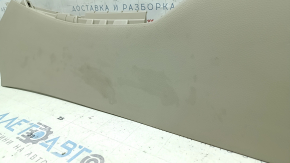 Left side center console trim for Honda Accord 2013-2017, beige, needs cleaning, scratches