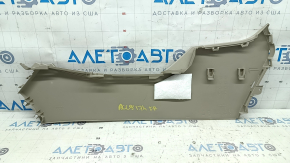 Right side center console trim for Honda Accord 2013-2017, beige