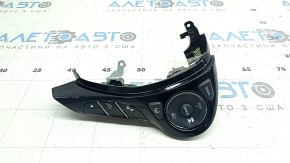 Right steering wheel control buttons for Honda Accord 2016-2017 with Distronic and lane keeping assist, glossy trim, and lower controls, scratches