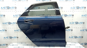 Lincoln MKZ 13-20 keyless rear right door assembly, blue N1, dents, scratches on the trim