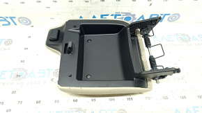Honda Accord 13-17 leather armrest, beige, dry-cleanable