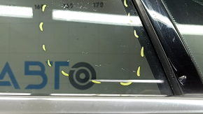 Lincoln MKZ 13-20 keyless front right door assembly, blue N1, dents, scratches on glass and molding, dents on molding