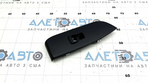 Lincoln MKZ 16-20 front right window control trim, black, textured, cracks in the fasteners