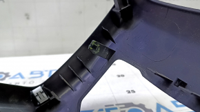 Rear center console trim for Ford Fusion mk5 17-20, black, under the air vents, worn