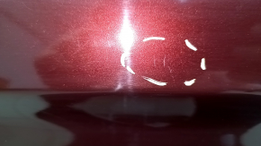 Rear right door assembly Honda Accord 13-17 red R-543P, scratches, nicks
