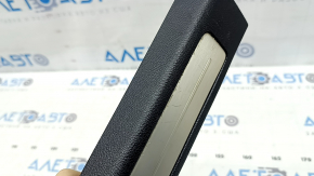 Lincoln MKZ 17-20 front right door sill plate, chrome with backlight, black, scratches