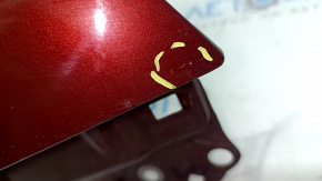 Front right fender Honda Accord 13-17 red R-543P, dents, scratches