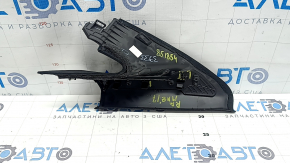 Lincoln MKZ 17-20 black upper right rear pillar trim, in front of the window, broken mount
