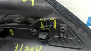 Lincoln MKZ 17-20 black upper right rear pillar trim, in front of the window, broken mount