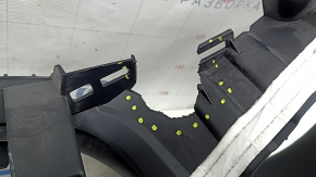 Lincoln MKZ 17-20 rear pillar trim, upper right, black, lower part, missing part, broken mount