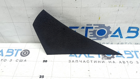 Lincoln MKZ 17-20 rear left center console trim, black, crack in mount