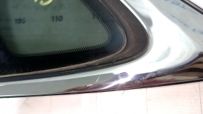 Rear left window, blind glass, Lexus NX200t NX300 NX300h 15-21 chrome, scratches on chrome