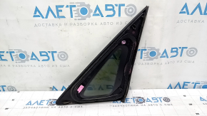 Rear left window, blind glass, Lexus NX200t NX300 NX300h 15-21 chrome, scratches on chrome