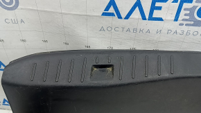 Lincoln MKZ 13-20 trunk opening trim, black, scuffed, scratches, broken fasteners
