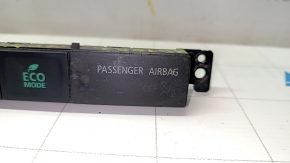 Mitsubishi Outlander 14-21 dashboard button panel paint blistering
